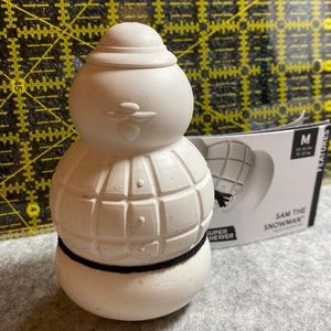 Bark Shop Dog Toy - Sam the Snowman - Super Chewer